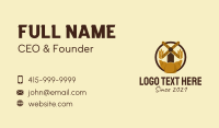 Croissant Bread Windmill  Business Card Image Preview