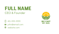 Natural Sunshine Garden Business Card