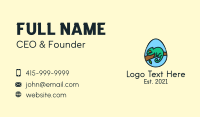 Chameleon Egg Business Card Design