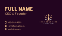 Attorney Business Card example 3