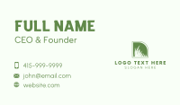 Green Field Backyard  Business Card