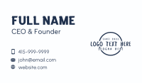 Hip Business Card example 2