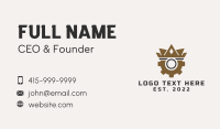 Crown Cog Gear Business Card