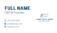 Power Washer Business Card example 2