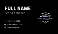 Car Detailing Automotive Business Card