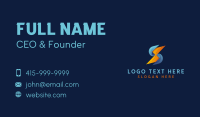 Lightning Bolt Electric Business Card