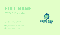 Angry Gorilla Animal Business Card