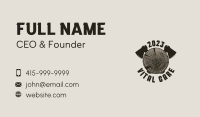 Axe Timber Woodworking Business Card