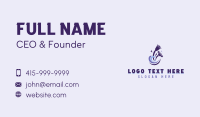 Broomstick Business Card example 1