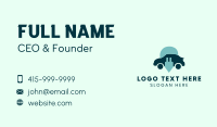 Electric Car Location  Business Card Design