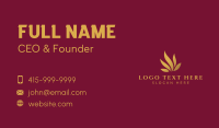 Abstract Lotus Spa Business Card
