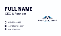 House Roofing Apartment Business Card