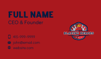 Bowling Pin Crown Business Card Image Preview