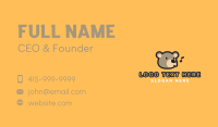 Cute Sing Bear Business Card