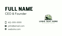 Landscaping Grass Mower Business Card