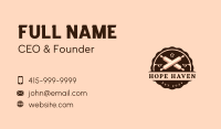 Rolling Pin Bakery Chef Business Card