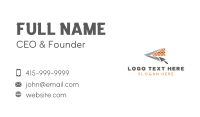 Trowel Business Card example 1
