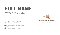 Bricklayer Trowel Masonry Business Card Design