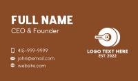 Tire Wrench Mechanic  Business Card Design