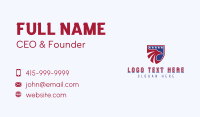 Eagle Airforce Shield Business Card