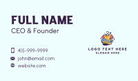 Laundry Clean Shirt Business Card Design