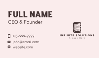 Window Blinds Business Card example 4
