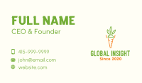 Carrot Food Cuisine Business Card