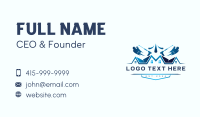 Power Wash Cleaning Business Card