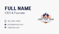 Realty Roofing Construction Business Card Design