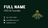 Heraldic Crown Crest Business Card