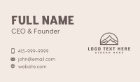 Hike Business Card example 2