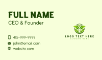 Eco Leaves Nature Business Card