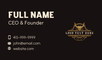 Bull Horn Bistro Business Card