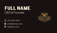 Bull Horn Bistro Business Card