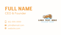 Dog Grooming Brush Business Card