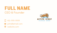 Dog Grooming Brush Business Card