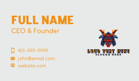 Samurai Demon Gaming Business Card