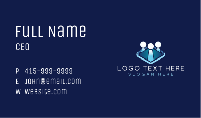 People Group Employee Business Card