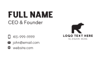 Equine Letter R Business Card Design