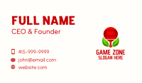 Table Tennis Racket Business Card Image Preview