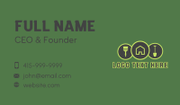 Home Yard Garden Maintenance Business Card Design