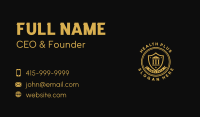 Academic Law School College Business Card