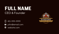 Masonry Brick Construction Business Card