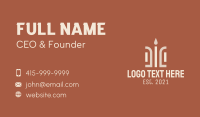 Lighting Business Card example 2