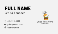 Cuisine Business Card example 2