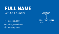 Web Tech Letter T Business Card