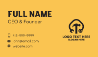 Black Tools Mechanic Business Card