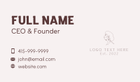 Luxury Woman Jewelry Business Card