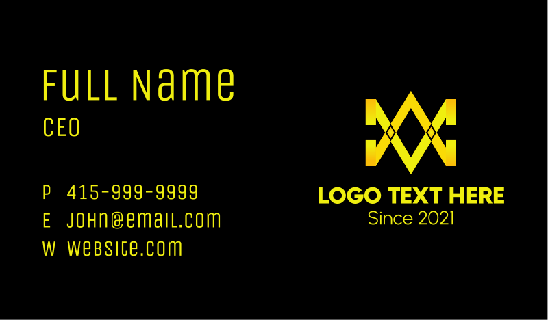 High Quality Business Card example 4