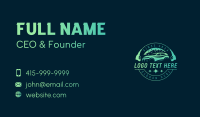 Pressure Wash SUV Business Card Design